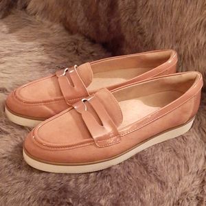 Naturalizer loafers.Trending pink, neutral. 10